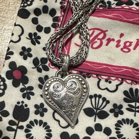 Brighton French Quarter Ophelia Heart Necklace - Picture 3 of 4